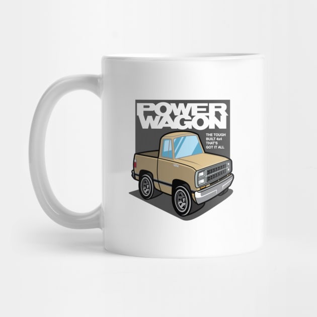 Cashmere - Power Wagon (1980) by jepegdesign